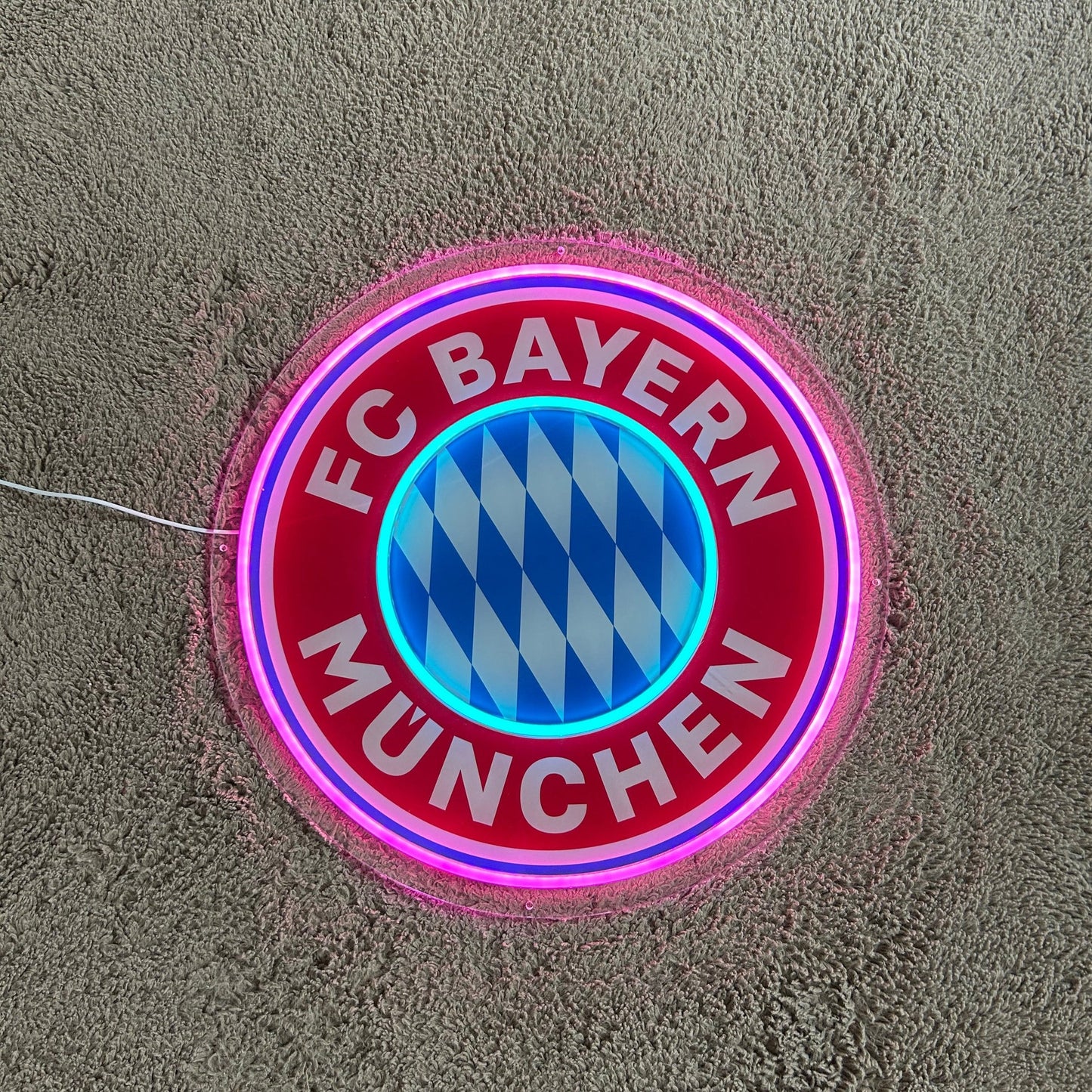 GlowFC LED‑Logo
