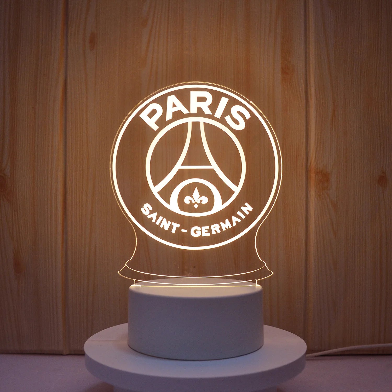 3D Football Night Light – LED Illusion Lamp with Color Change &amp; Remote Control
